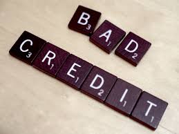 bad credit sign